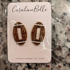 Football Earrings 🏈